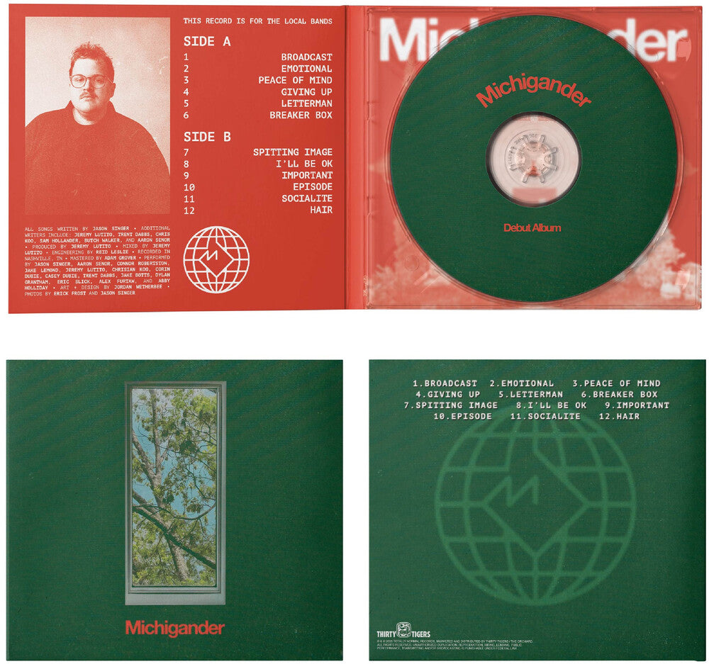 the album cover for Michigander - Michigander [CD]