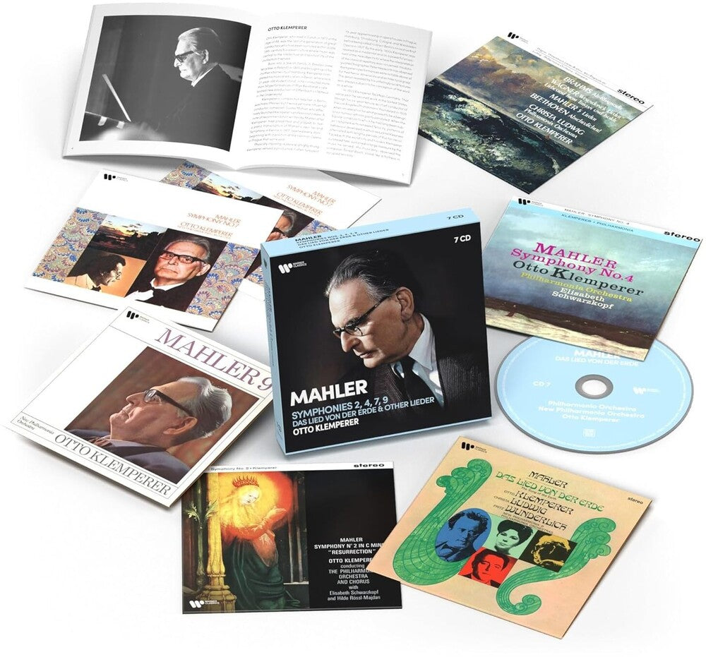 Mahler / Klemperer, Otto - Mahler: Symphonies Nos. 2, 4, 7, 9, Das Lied Von Der Erde & Other Lieder - Remastered [CD]