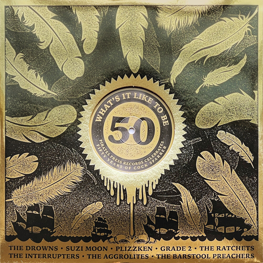 the album cover for What's It Like To Be 50: Pirates Press / Various - What's It Like To Be 50: Pirates Press / Various