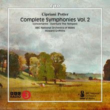 the album cover for Potter / BBC National Orchestra of Wales - Complete Symphonies Vol. 2