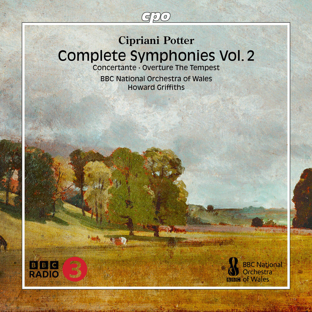 the album cover for Potter / BBC National Orchestra of Wales - Complete Symphonies Vol. 2