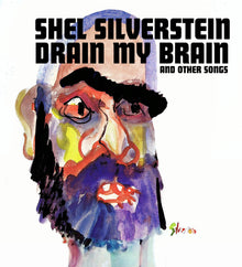 the album cover for Silverstein, Shel - Drain My Brain - Purple Colored Vinyl