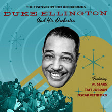 the album cover for Ellington, Duke & His Orchestra - Transcription Recordings - Turquoise & Yellow Colored Vinyl