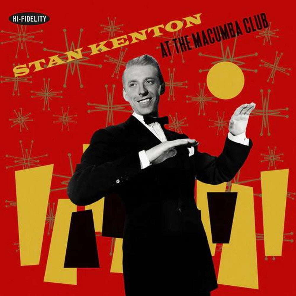 the album cover for Unknown Artist - At The Macumba Club - Clear Mustard with Clear Red Colored Vinyl