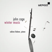 the album cover for Cage / Liebner - Winter Music - Complete Version For One Pianist