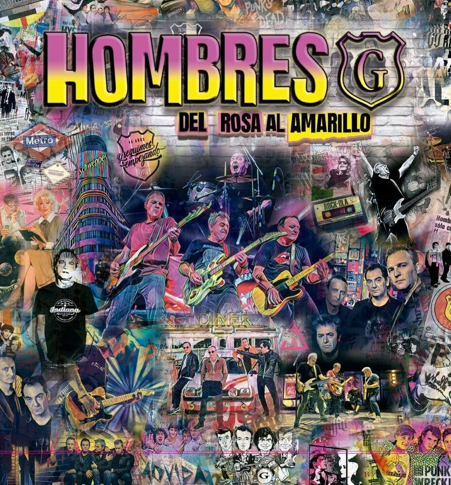 Hombres G - Del Rosa Al Amarillo [LP] Vinyl Record