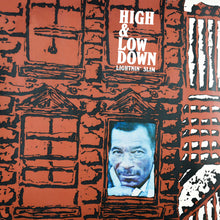 the album cover for Lightnin Slim - High & Low Down - Blue & Grey Smoke Colored Vinyl