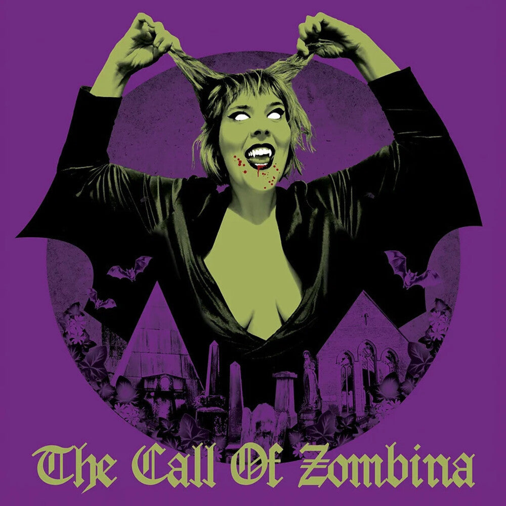 the album cover for Zombina & The Skeletones - Call Of Zombina [With Booklet]