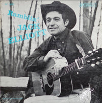 the album cover for Ramblin Elliott  Jack - Ramblin Jack Elliott (Blue) [Colored Vinyl] [180 Gram] (Can)