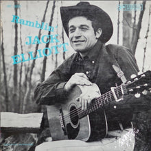the album cover for Ramblin Elliott  Jack - Ramblin Jack Elliott (Blue) [Colored Vinyl] [180 Gram] (Can)