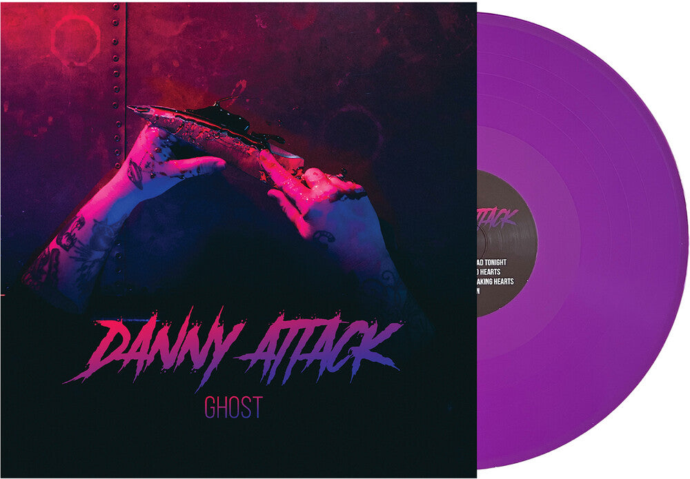 the album cover for Danny Attack - Ghost [Colored Vinyl] (Purp)