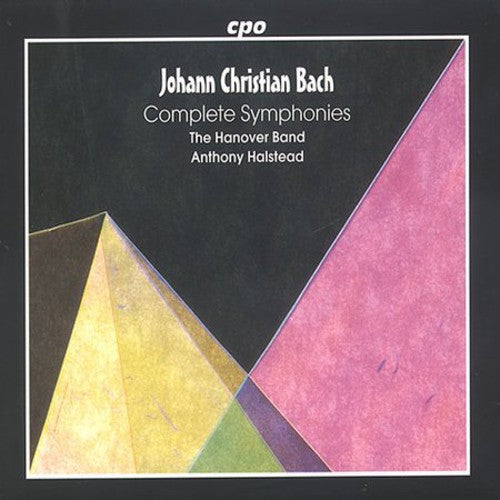 the album cover for J Bach C / Halstead / Hanover Band - Symphonies