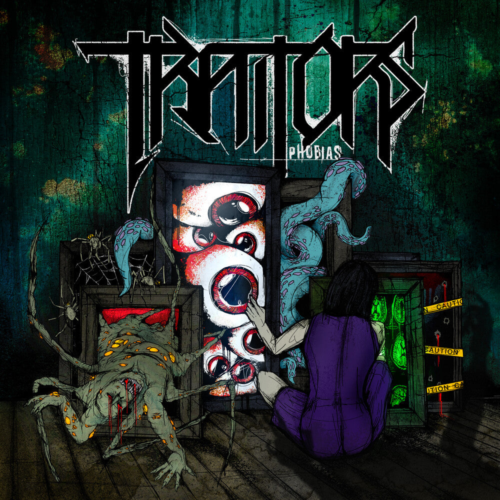 the album cover for Traitors - Phobias