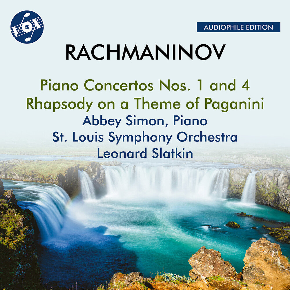 Rachmaninoff / Simon / St. Louis Symphony Orch - Piano Concertos Nos. 1 & 4 Rhapsody On A Theme Of [CD]