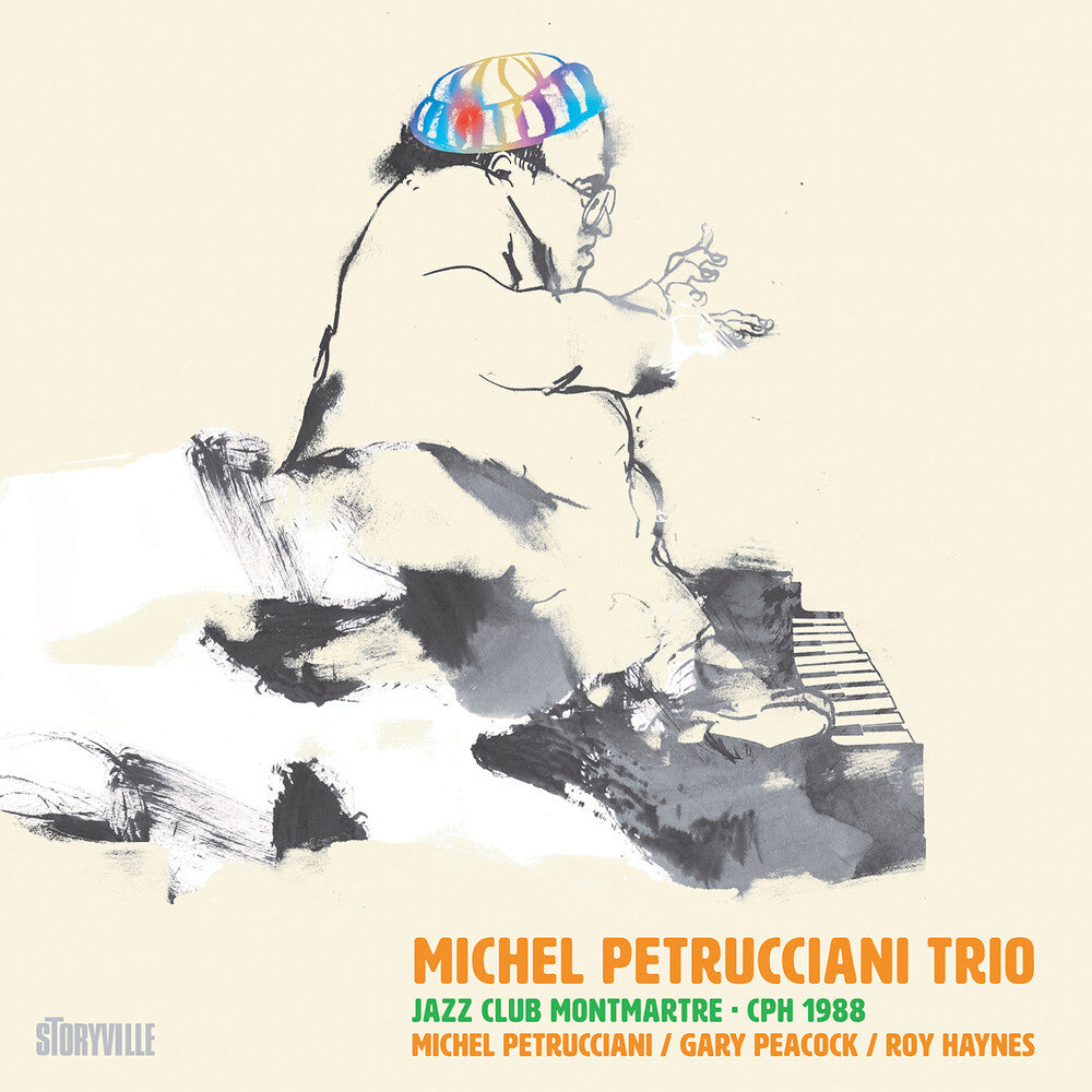 the album cover for Michel Petrucciani  Trio - Jazz Club Montmartre: Cph 1988 (Uk)