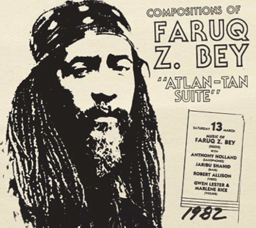 the album cover for Faruq Bey  Z. - Atlan-Tan Suite [Limited Edition]