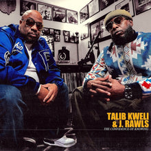 the album cover for Talib Kweli &amp; J. Rawls - The Confidence Of Knowing