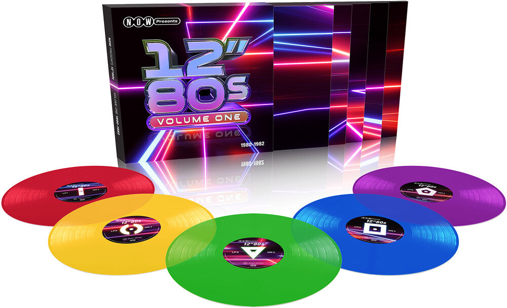 the album cover for Now 12 Inch 80's: Part One 1980-1982 / Various - Now 12 Inch 80's: Part One 1980-1982 / Various