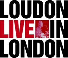 the album cover for Loudon Wainwright III - Loudon Live In London