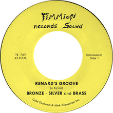 the album cover for Bronze Silver & Brass - Renard's Groove [Colored Vinyl] (Ylw)