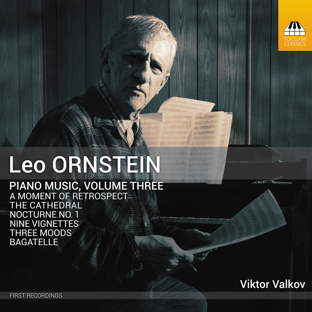 Ornstein / Valkov - Piano Music Vol. 3 Music CD