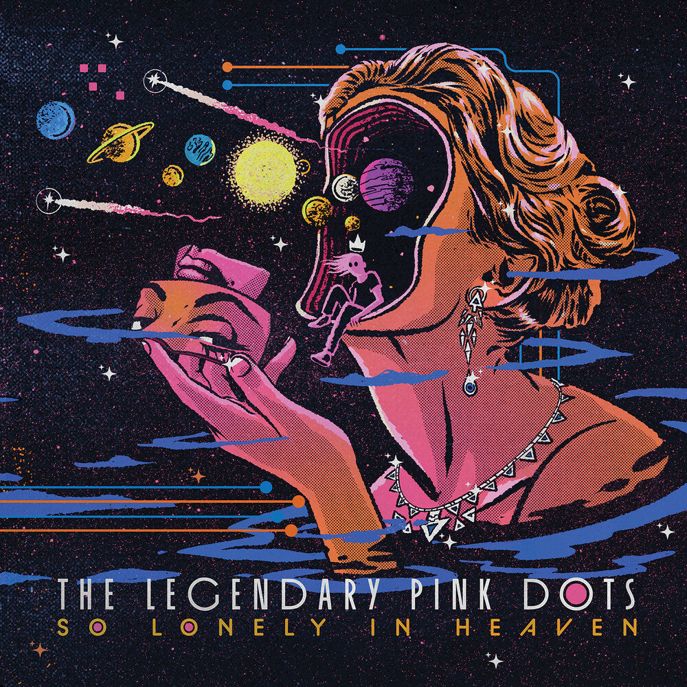 the album cover for Legendary Pink Dots - So Lonely In Heaven