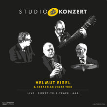 the album cover for Helmut Eisel  & Voltz,Sebastian Trio - Studio Konzert