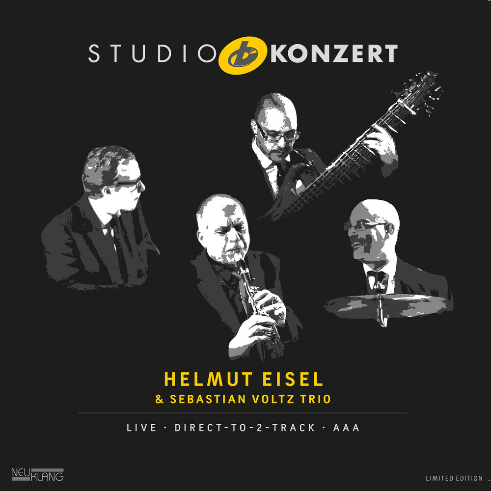 the album cover for Helmut Eisel  & Voltz,Sebastian Trio - Studio Konzert
