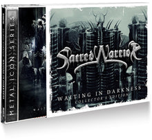 the album cover for Sacred Warrior - Waiting In Darkness (Deluxe Edition) [Deluxe] (Ocrd)