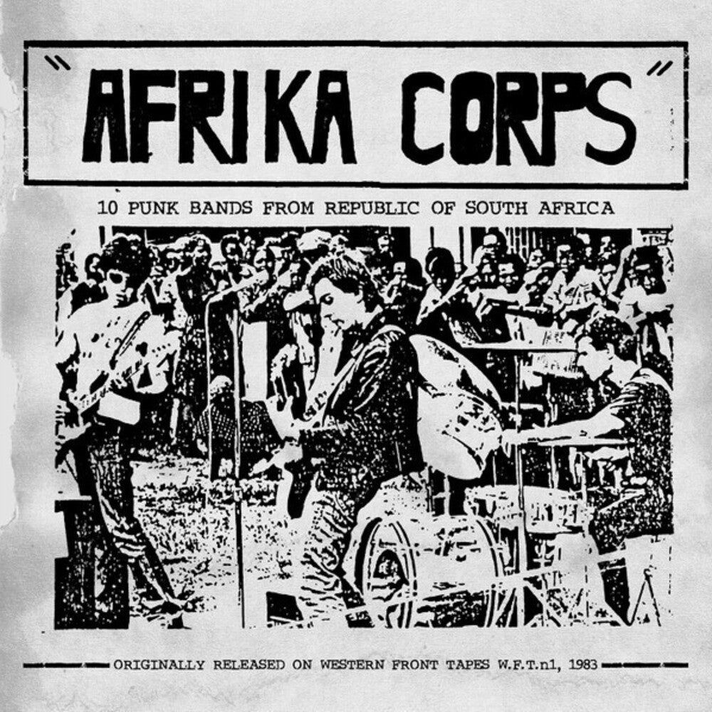 Afrika Corps: 10 Punk Bands From South Africa (Uk) - Afrika Corps: 10 Punk Bands From South Africa (Uk) [LP] Vinyl Record