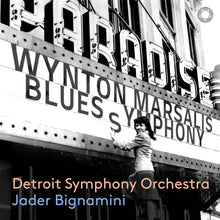 the album cover for Marsalis / Detroit Symphony Orchestra - Blues Symphony