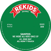 the album cover for Santos - We Were All Kids Once (Ep)