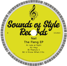 the album cover for Nail - Fleng (Ep)