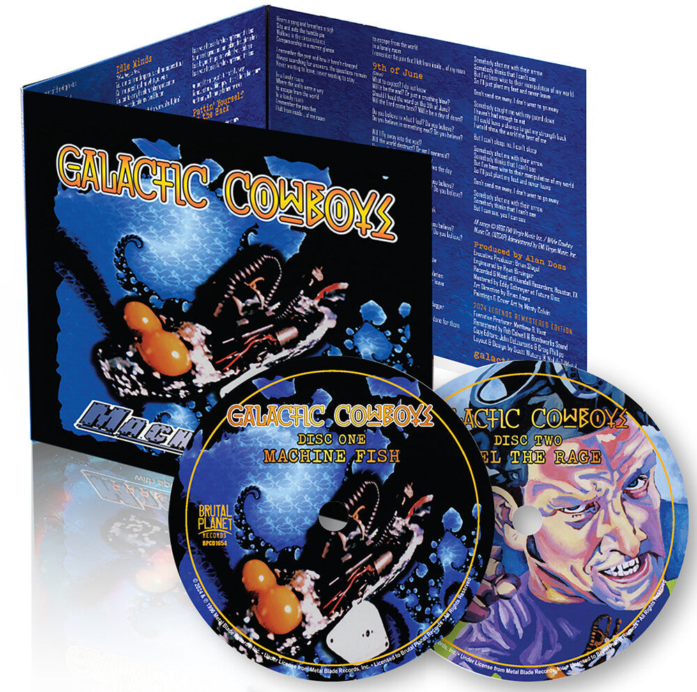 Galactic Cowboys - Machine Fish & Feel The Rage [Remastered]