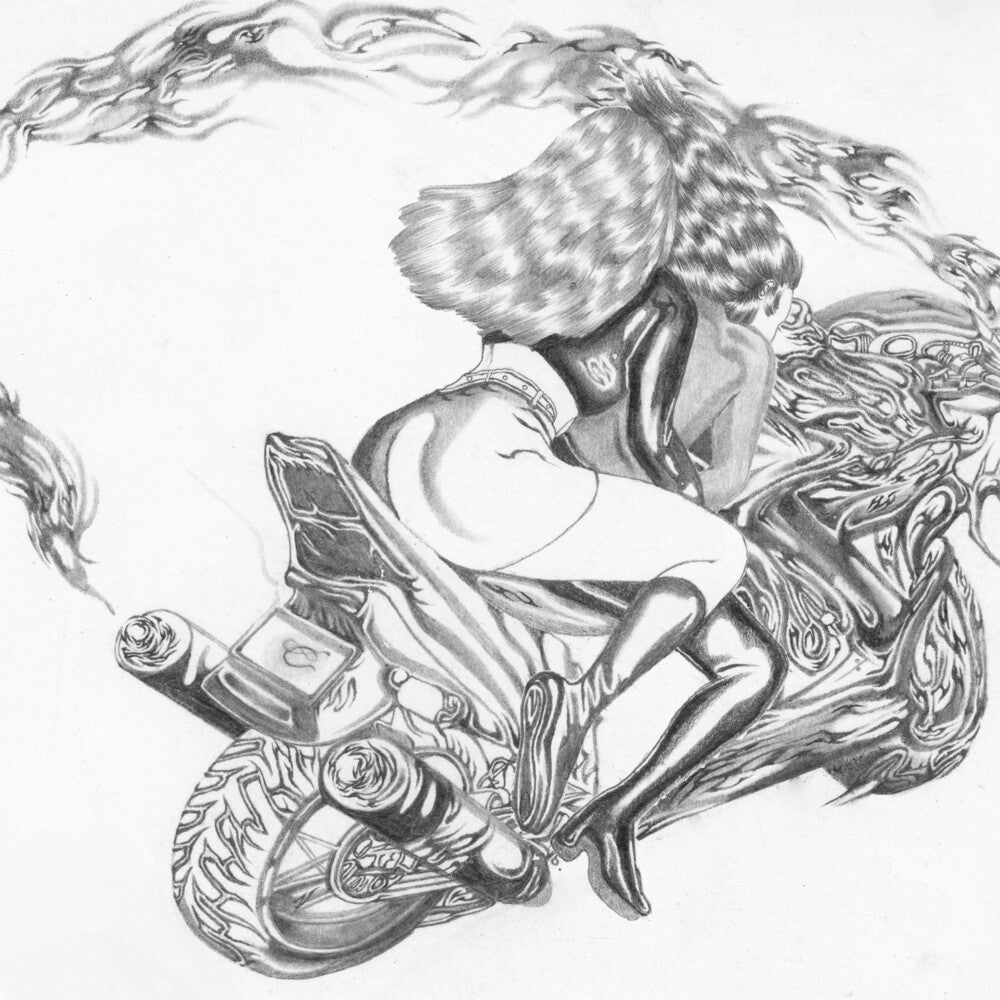 the album cover for Courting - Lust for Life, Or: 'How To Thread The Needle And Come Out The Other Side To Tell The Story'