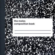 the album cover for Moles - Composition Book