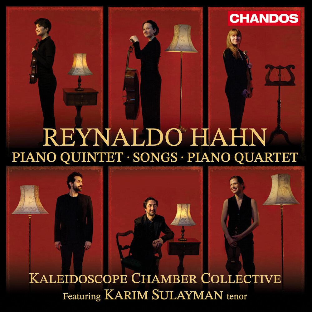 the album cover for Hahn / Kaleidoscope Chamber Collective - Piano Quintet Songs & Piano Quartet