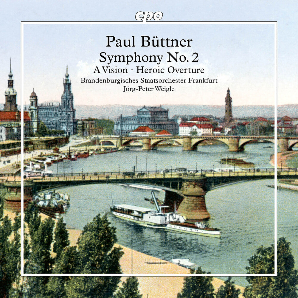 Buttner / Brandenburgisches Staatsorchester Frank - Symphony No. 2 A Vision Heroic Overture [CD]
