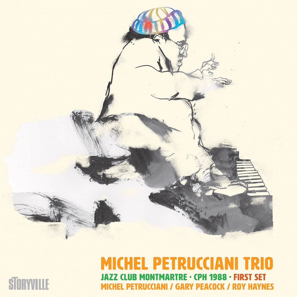 the album cover for Michel Petrucciani  Trio - Jazz Club Montmartre: Cph 1988 (Uk)
