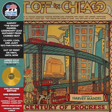 the album cover for Harvey Mandel - Get Off In Chicago - Yellow/Gold [Colored Vinyl] (Gate)