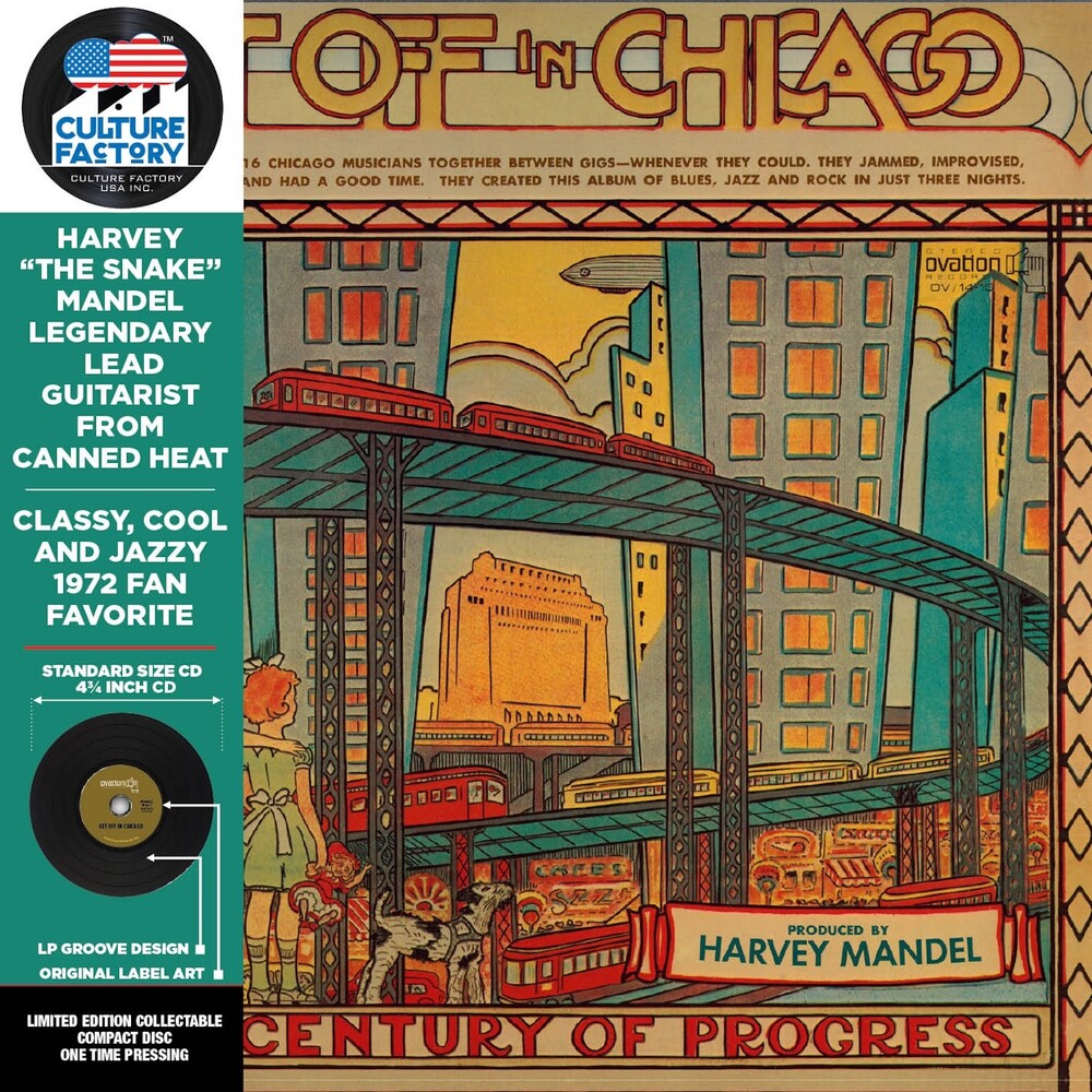 Harvey Mandel - Get Off In Chicago (Clcb) [Deluxe] [Limited Edition] (Coll)