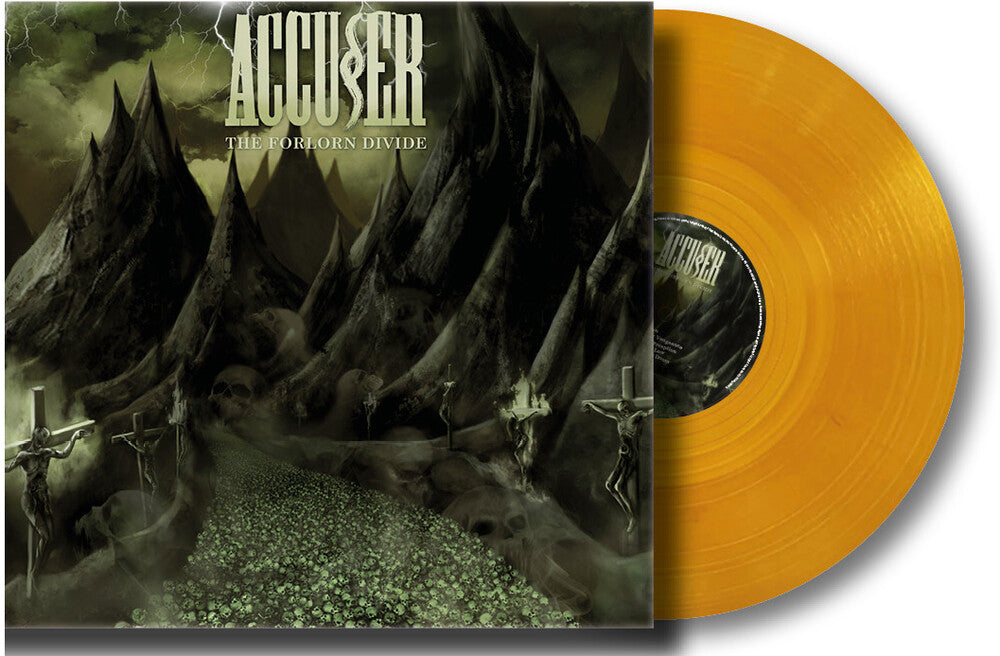 the album cover for Accuser - Forlorn Divide (Ger)
