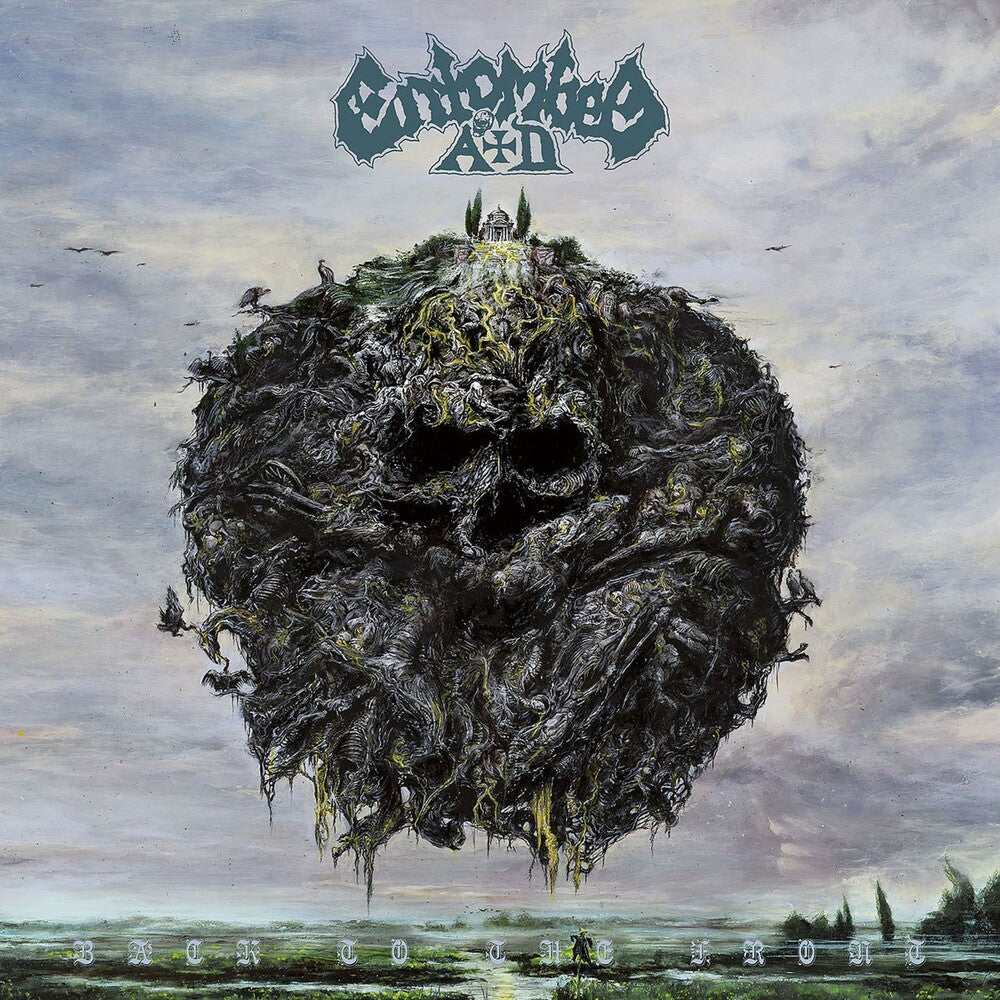 the album cover for Entombed Ad - Back To The Front (Gate) (Ger)