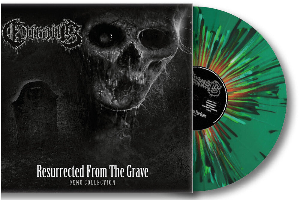 the album cover for Entrails - Resurrected From The Grave (Demo Collection) (Grn)