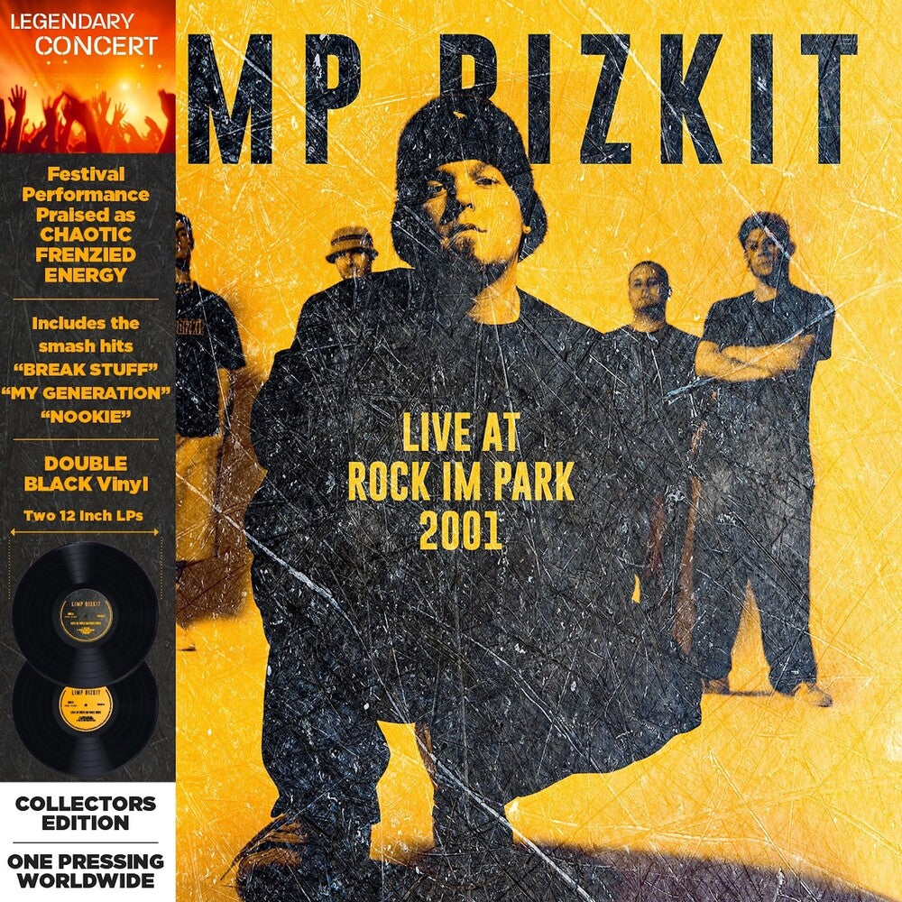 the album cover for Limp Bizkit - Rock In The Park 2001 [Deluxe] [Limited Edition] [Remastered]