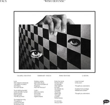 the album cover for Facs - Wish Defense