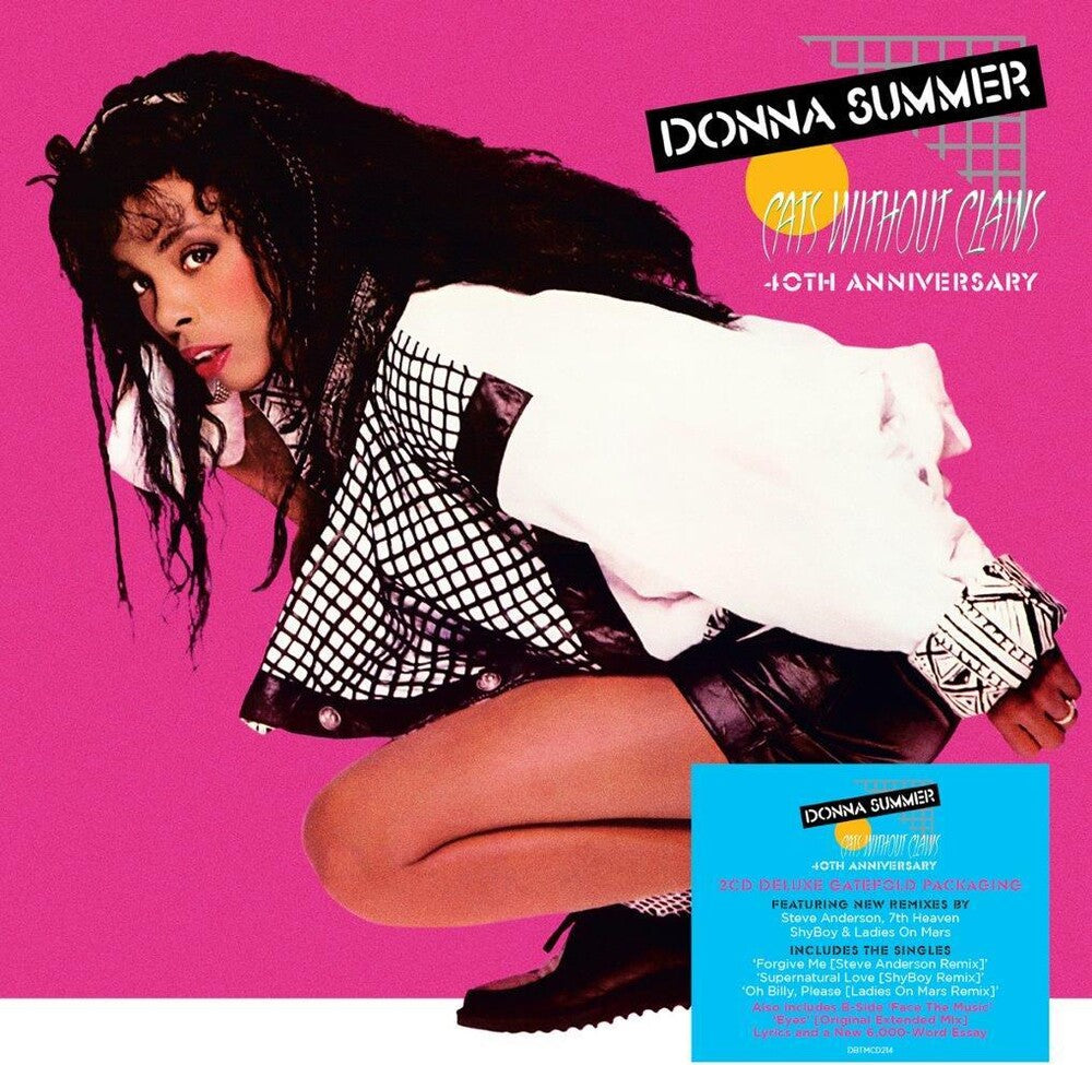the album cover for Donna Summer - Cats Without Claws: 40th Anniversary [Deluxe] (Gate)