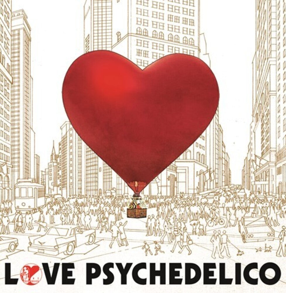 the album cover for Love Psychedelico - Golden Grapefruit [Limited Edition] [180 Gram]