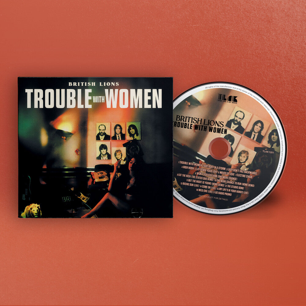 the album cover for British Lions - Trouble With Women (Bonus Tracks) [With Booklet] [Digipak]