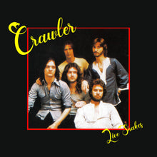 the album cover for Crawler - Live Snakes [Colored Vinyl] (Gate) [Remastered]